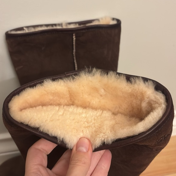New Paul Brodie shearling suede winter boots - Picture 3 of 10